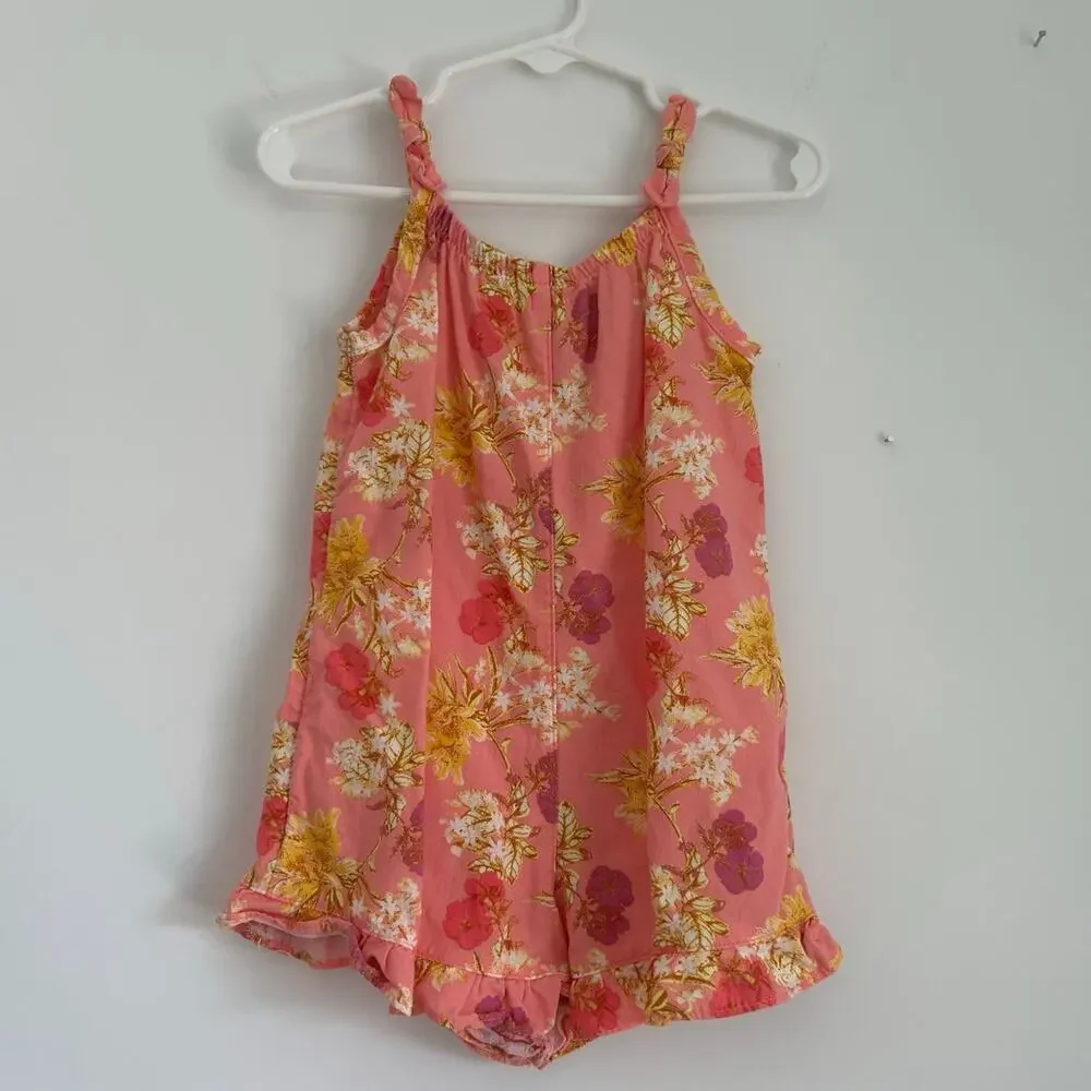 Bundle of Eight Rompers, Toddler Girl Size 2T - Various Brands - Picture 5 of 9